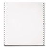 Blank Continuous Paper, 1-part, 20 Lb Bond Weight, 9.5 X 5.5, White, 5,400/carton