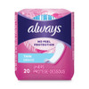 Thin Daily Panty Liners, Regular, 20/pack, 24 Packs/carton
