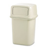 Ranger Fire-safe Container, 45 Gal, Structural Foam, Beige