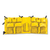 Slim Jim Caddy Bag, 19 Compartments, 10.25 X 19, Yellow