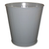 Wastebasket,28qt,mt,gy