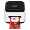 Vc-500w Versatile Compact Color Label And Photo Printer With Wireless Networking, 7.5 Mm/s Print Speed, 4.4 X 4.6 X 3.8