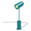 Lamp,us,desk,17",h,teal