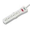 Protect It! Surge Protector, 7 Ac Outlets, 15 Ft Cord, 2,520 J, Light Gray