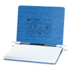 Presstex Covers With Storage Hooks, 2 Posts, 6" Capacity, 11.75 X 8.5, Light Blue
