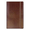 Bonded Leather Journal, 1 Subject, Narrow Rule, Brown Cover, 8.25 X 5, 240 Sheets
