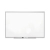 Silhouette Total Erase Whiteboard, 74 X 42, Silver Aluminum Frame