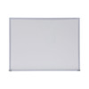 Dry-erase Board, Melamine, 24 X 18, Satin-finished Aluminum Frame