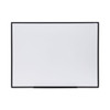 Dry Erase Board, Melamine, 48 X 36, Black Frame