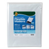 Reusable 2-way Flexible Mailers, Square Flap, Self-adhesive Closure, 14.25 X 18.75, White, 25/pack