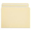Double-ply Top Tab Manila File Folders, Straight Tabs, Letter Size, 0.75" Expansion, Manila, 100/box