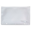 Zip-all Ring Binder Pocket, 6 X 9.5, Clear