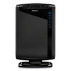 Hepa And Carbon Filtration Air Purifier, 300 To 600 Sq Ft Room Capacity, Black