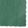 Placemats, Smooth Surface, Scalloped Edges, 13.5" X 9.5", Hunter Green, 1,000/carton