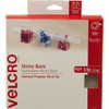 VELCRO 91138 General Purpose Sticky Back - 10 yd Length x 0.75" Width - Dispenser Included - 1 / RollRoll - White