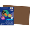 SunWorks Construction Paper - Art Classes - 0.40"Height x 18"Width x 12"Length - 50 / Pack - Dark Brown