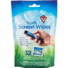 Dust-Off Electronics Screen Wipes - DTSW32 - For Multipurpose - Pouch - 32 / Pack - Blue