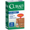 Curad Flex-Fabric Bandages - 100/Box - Tan - Fabric