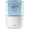 PURELL ES6 Touch-free Hand Soap Dispenser - Automatic - 1.27 quart Capacity - Support 4 x C Battery - Locking Mechanism, Durable, Wall Mountable, Touch-free - White - 1 / Each