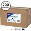 Avery Marks-A-Lot Value Pack Dry Erase Markers - Chisel Marker Point Style - Black - 200 / Carton