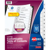 Avery Ready Index Classic Tab Binder Dividers - 12 x Divider(s) - 1-12 - 12 Tab(s)/Set - 8.5" Divider Width x 11" Divider Length - 3 Hole Punched - White Paper Divider - White Paper Tab(s) - 12 / Set