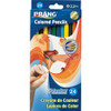 Prang Colored Pencils - 3.3 mm Lead Diameter - Assorted Lead - Assorted Barrel - 24 / Set
