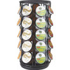 Mind Reader 35-pod Coffee Carousel - 35 x Coffee Pod - 12.3" Height x 6.1" Width6.1" Length - Black - 1 Each