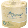 Pacific Blue Select Standard Roll Embossed Toilet Paper - 2 Ply - 4" x 4.05" - 550 Sheets/Roll - White - Durable, Absorbent - For Restroom - 80 / Carton