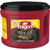 Folgers Ground Black Silk Coffee - Dark - 24.2 oz Per Canister - 1 Each
