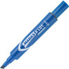 Avery Marks-A-Lot Desk-Style Permanent Markers - Regular Marker Point - 4.7625 mm Marker Point Size - Chisel Marker Point Style - Blue - Blue Plastic Barrel - 12 / Dozen