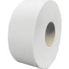 Genuine Joe Jumbo Jr Dispenser Bath Tissue Roll - 2 Ply - 3.30" x 500 ft - 8.88" Roll Diameter - White - Fiber - Sewer-safe, Septic Safe - For Bathroom - 12 / Carton