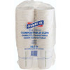 Genuine Joe Eco-friendly Paper Cups - 12 fl oz - 50 / Pack - White - Paper