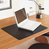 Lorell Desk Pad - Rectangle - 24" Width x 19" Depth - Black