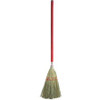 Genuine Joe GJO11501, Toy Corn Fiber Broom, 1 Each, Natural - 24" Handle Length - Wood Handle - 1 Each - Natural