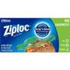 Ziploc Sandwich Bags - 5.88" Width x 6.50" Length - Clear - Plastic - 90/Box - Sandwich, Storage