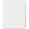 Avery Collated Legal Exhibit Dividers - Allstate Style - 26 x Divider(s) - Printed Tab(s) - Character - A-Z - 26 Tab(s)/Set - 8.5" Divider Width x 11" Divider Length - Letter - White Paper Divider - White Tab(s) - 26 / Set