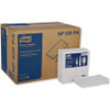 TORK White Soft Dinner Napkin - 1/8 Fold - 2 Ply - Tall Fold - 16.75" x 15" - White - Embossed - For Dinner - 28 / Carton