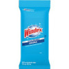 Windex Glass & Surface Wipes - Ready-To-Use Wipe - 38 / Pack - 12 / Carton - White