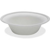 Genuine Joe Disposable Bowls - 50 / Pack - Disposable - White - Sugarcane Body - 20 / Carton