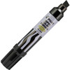 Pilot Jumbo Chisel Felt Tip Permanent Markers - Chisel Marker Point Style - Refillable - Black - White, Black Barrel - 1 Each