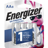 Energizer Ultimate Lithium AA Batteries - For Mouse, LED Light, Laser Level, Stud Finder - AA - 96 / Carton