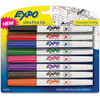 Expo Low Odor Markers - Ultra Fine Marker Point - Assorted - 8 / Set