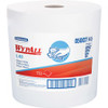 Wypall L40 Towels - 12.50" x 13.40" - 750 Sheets/Roll - White, Blue - Cellulose - Absorbent, Strong, Soft, Disposable - For General Purpose - 750 / Roll