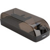 Lorell Desktop Card File - 650 Card Capacity - Black, Smoke