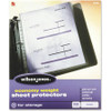 Wilson Jones Economy Weight Top-Loading Sheet Protectors - 2 mil Thickness - For Letter 8 1/2" x 11" Sheet - Ring Binder - Rectangular - Clear - Polypropylene - 50 / Box