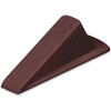 Giant Foot Doorstop, Brown - Heavy-Duty, No-Slip, 6-3/4"L x 3-1/2"W x 2"H, 1/pk