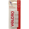 VELCRO 90073 General Purpose Sticky Back - 0.88" Length x 0.88" Width - 12 / Carton - White
