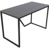 Lorell SOHO Modern Writing Desk - 48" x 24" x 30" - Finish: Black