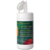 Compucessory Anti-Static Cleaning Wipe - For Display Screen, Notebook, GPS Navigation System, Digital Player, Mobile Phone, Optical Disc Player - Non-abrasive, Anti-static, Alcohol-free, Pre-moistened, Pre-moistened - 100 / Canister - 100 / Each