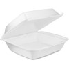 Dart Single-compartment Foam Container - Foam Body - 200 / Carton